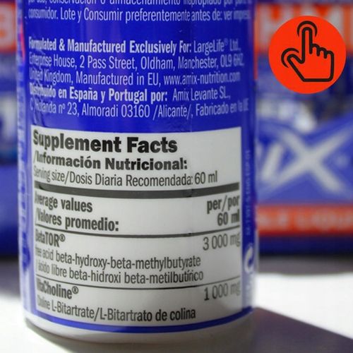 HMB SHOT w Płynie - Mocna Formuła 20 ampułek Amix na Arena.pl