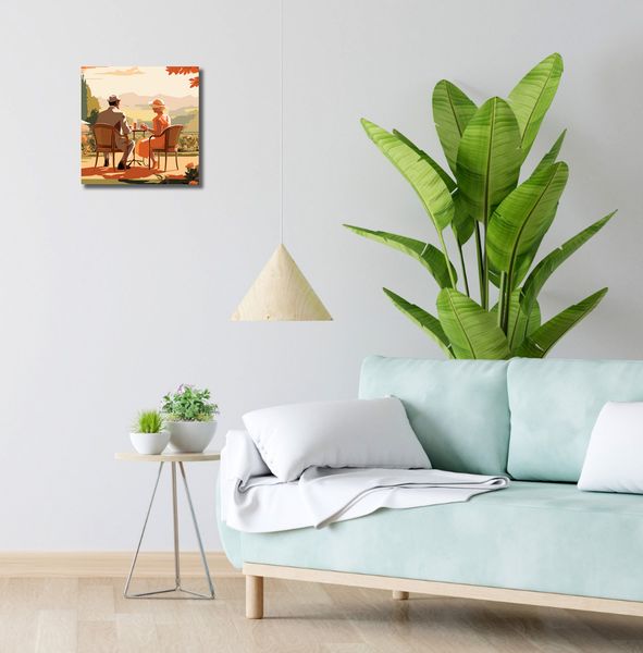 Obraz 30x30cm Retro Randka zdjęcie 2