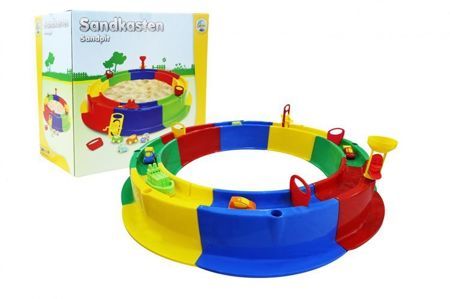 WADER 40923 Piaskownica Modułowa Tor Wodny + AUTA na Arena.pl