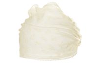 JAMIKS Sabinka chustka dla dziewczynki koronka ecru 48-50