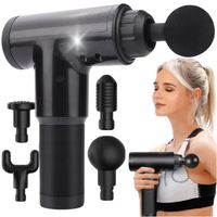 Pistolet do masażu masażer do pleców ciała akumulator massage gun pro mocny