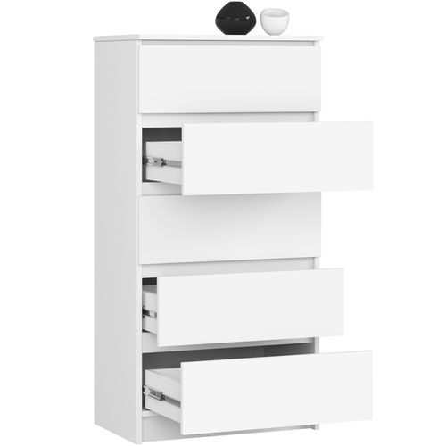 KOMODA K 60 cm 5 SZUFLAD BIAŁA na Arena.pl