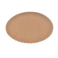 Talerz papierowy kraft 24cm 9cali 100szt Enjoy Be Eco