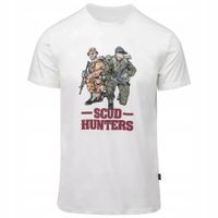 Koszulka T-Shirt Scud Hunters Helikon Bawełna 100% White S