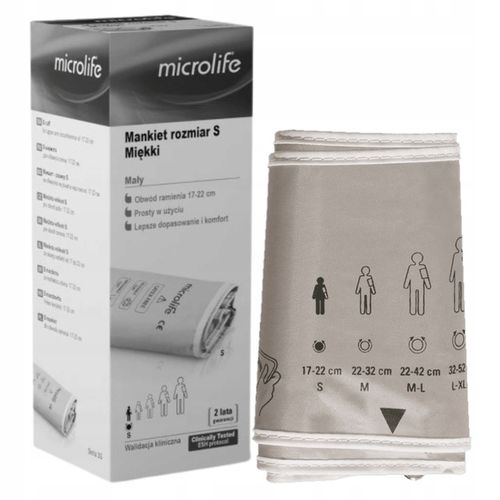 Microlife mankiet do ciśnieniomierza rękaw dziecięcy /S/ 17-22cm na Arena.pl