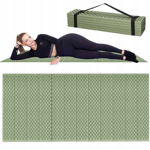 KARIMATA MATA TERMICZNA IZOLACYJNA SKŁADANA DO SPANIA TURYSTYCZNA NA BIWAK na Arena.pl