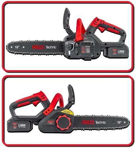 PIŁA ŁAŃCUCHOWA AKUMULATOROWA GAŁĘZIÓWKA PILARKA 2x AKU 4AH + 2x na Arena.pl