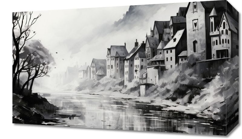 Obraz 50x30cm Mglisty Refleks zdjęcie 1