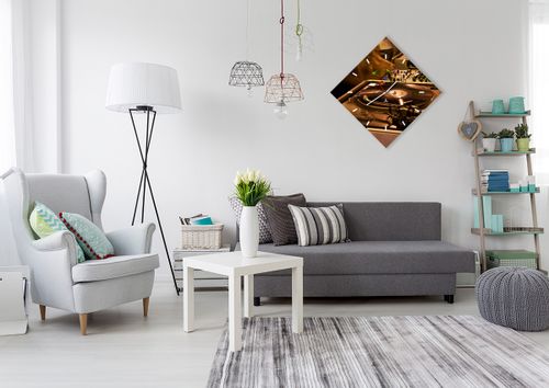 Zegar Ścienny - Studio Nagrań  - 50X50 Cm - C3Ad50X50-0505 na Arena.pl