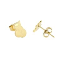 Kolczyki na sztyfcie KOTKI Blueberry