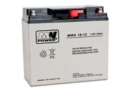MWS 18-12: Akumulator VRLA AGM 12V/18Ah