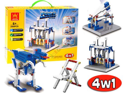 Klocki techniczne wózek widłowy lub silnik ZA1065 na Arena.pl