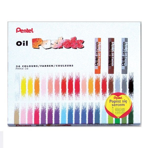 PASTELE OLEJNE 36KOL. PENTEL PHN-36 A'12 3603 zdjęcie 1