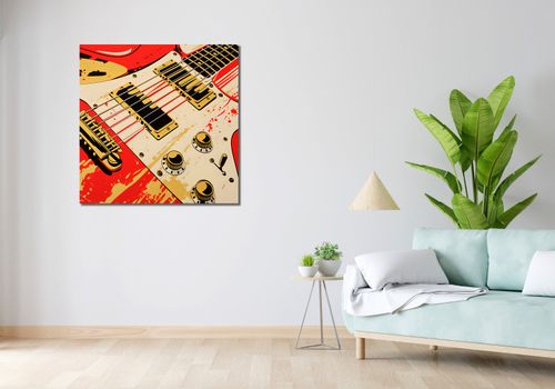 Obraz 90x90cm Przed Graniem na Arena.pl