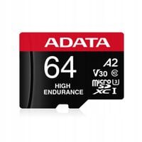 Karta microSD ADATA 64GB microSDXC HIGH Endurance UHS-I U3 V30S