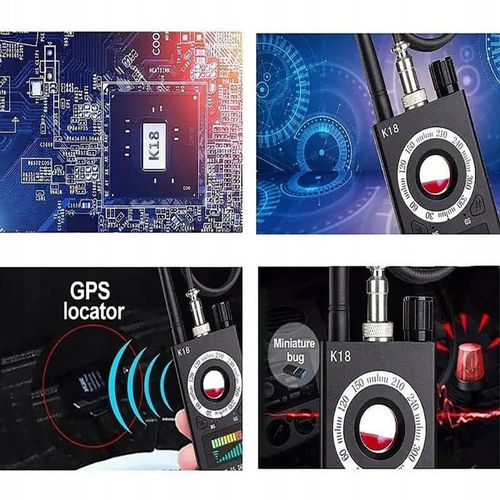 WYKRYWACZ PODSŁUCHÓW I KAMER GSM GPS UKRYTYCH LOKALIZATORÓW DETEKTOR WIFI na Arena.pl