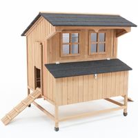 Woliera dla kurczaków kurnik dla kur dla małych zwierząt na zewnątrz