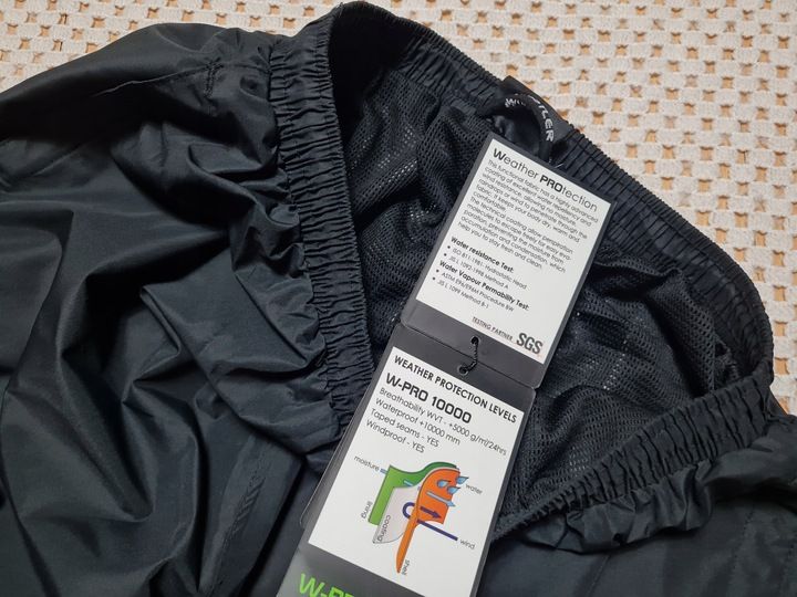 WHISTLER komplet przeciwdeszczowy ortalionowa kurtka/spodnie/podszewka r.40 zdjęcie 6