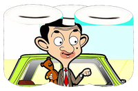 Skarbonka Ceramiczna Jaś Fasola - Mr.Bean