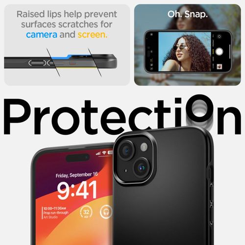 SPIGEN THIN FIT IPHONE 15 PLUS BLACK na Arena.pl