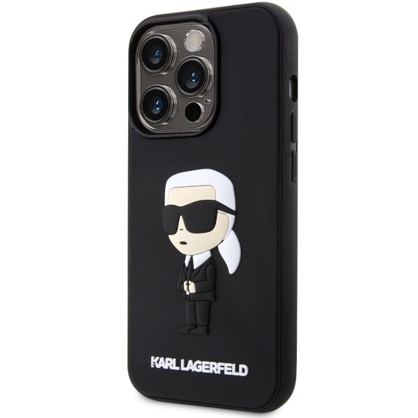 Etui Karl Lagerfeld do iPhone 14 Pro, Czarny zdjęcie 2