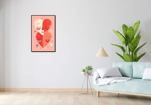 Plakat 53x81cm Wysoka Wibracja na Arena.pl