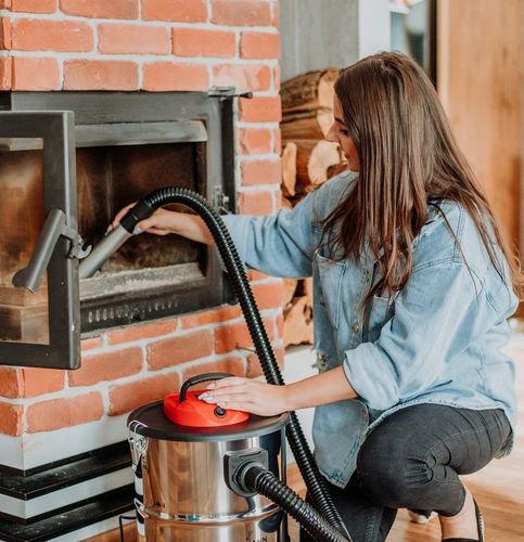ODKURZACZ PRZEMYSŁOWY 2000W SUCHO DO KOMINKA GRUZU POPIOŁU DMUCHAWA na Arena.pl