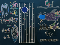 Reprodukcje obrazów Peinture inachevee - Wassily Kandinsky Rozmiar - 80x60