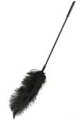 Double Feather Tickler Black