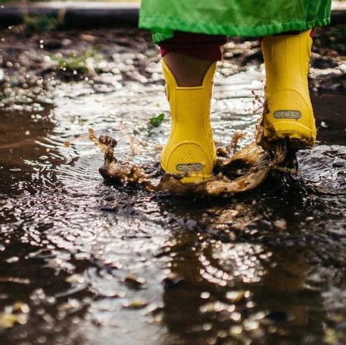 Dziecięce Lekkie Kalosze Gumowce Crocs Rain 32-33 na Arena.pl