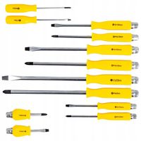 ZESTAW ŚRUBOKRĘTÓW DO PODBIJANIA WKRĘTAKI ŚLUSARSKIE 12SZT.