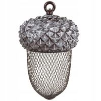 Karmnik dla ptaków sikorek w kształcie żołędzia WISZĄCY dozownik podajnik