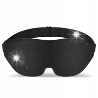 MASKA NA OCZY DO SPANIA SNU SLEEP CZARNA 3D PREMIUM