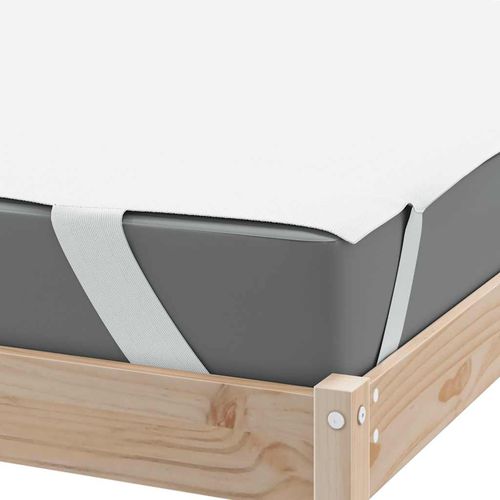 Ochraniacz na materac, biały, 200x220 cm, wodoodporny na Arena.pl