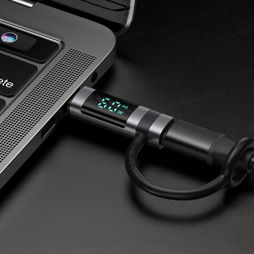 mcdodo adapter przejściówka usb-c usb typ c do lightning iphone 60w miernik na Arena.pl