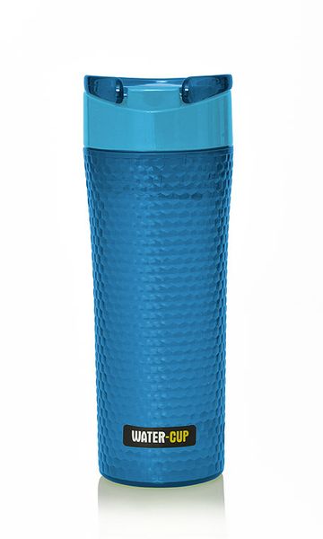 Kubek, Bidon, butelka z sitkiem i uchwytem PROMIS TMB-45 poj. 0,45l - niebieski zdjęcie 1