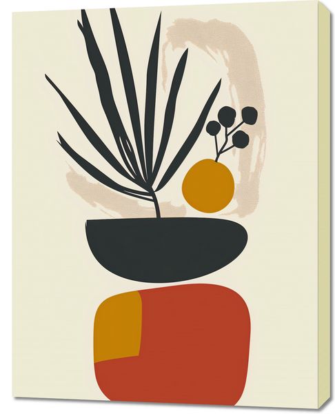 Obraz 70x90cm Botaniczny Wgląd zdjęcie 1