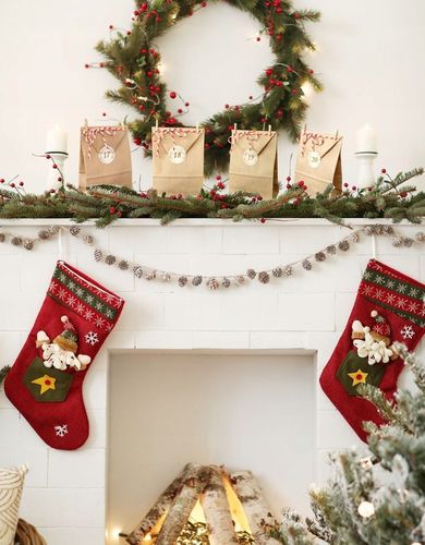 Kalendarz adwentowy DIY świąteczny eko ekologiczny zrób to sam Zestaw XXL na Arena.pl