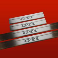 Listwa progowa VOLKSWAGEN POLO MK4 9N 9N3 GTI Stal nierdzewna 304 mat 4szt