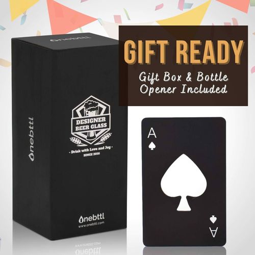 Szklanka do piwa 450ml z napisem Onebttl na Arena.pl