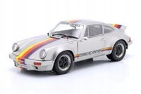 SOLIDO PORSCHE 911 RSR Kremer design 1973 Silver metallic w/decor 1:18