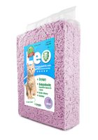 Leo - żwirek tofu o zapachu lawendy. Naturalny, zbrylający, wydajny