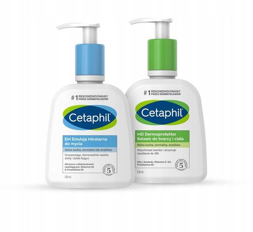 Zestaw Cetaphil EM 236 i Cetaphil MD 236 na Arena.pl