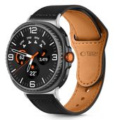 Pasek skórzany Tech-Protect LeatherFit do Samsung Galaxy Watch 8 Classic (4