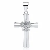 KRZYŻ PATRIOTYCZNY ORZEŁ HERB GODŁO POLSKIE SREBRO