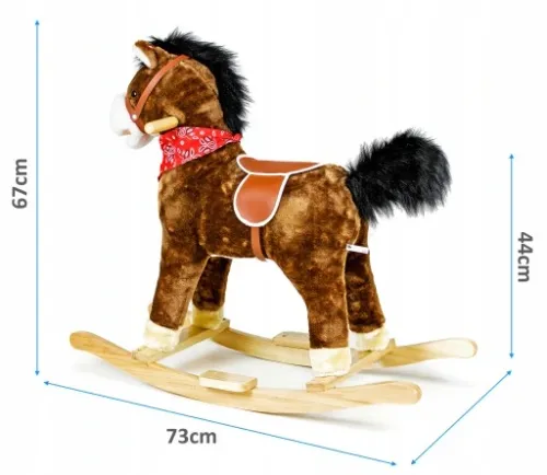 KOŃ na biegunach ŚPIEWAJĄCY, interaktywny KONIK na Arena.pl