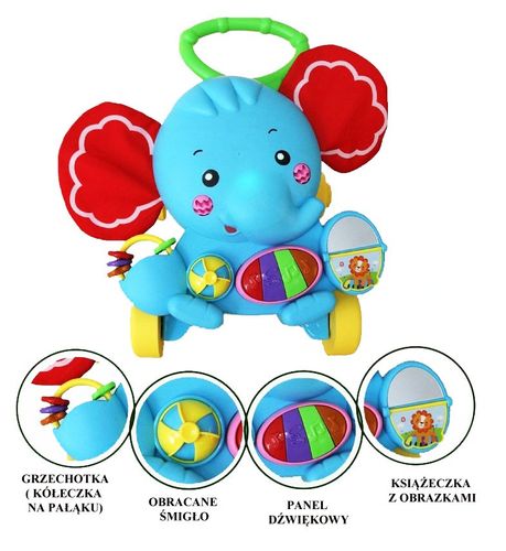 pchacz słoń z muzyką na Arena.pl