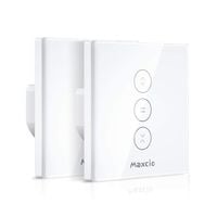 Inteligentny włącznik rolet WiFi Maxcio – Alexa/Google Home aplikacja 2 szt