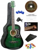 GITARA AKUSTYCZNA ZESTAW DLA POCZĄTKUJĄCYCH 81/P