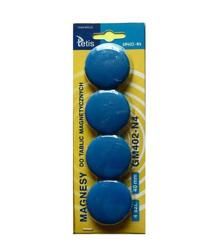 magnesy do tablic 40mm/4 niebieskie 5422 na Arena.pl
